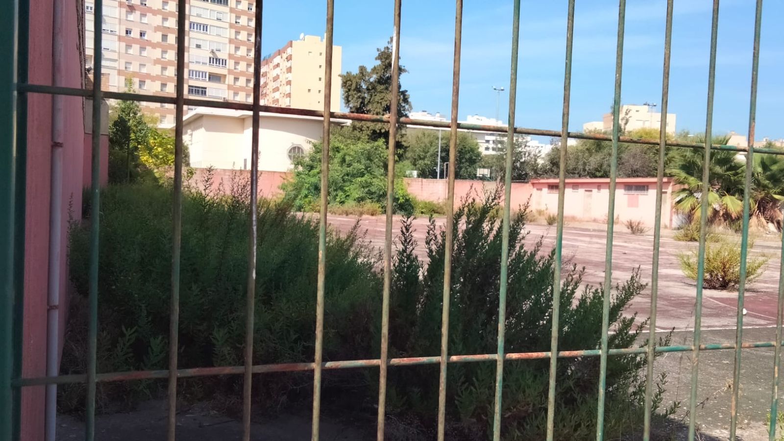 El solar del antiguo Campo del Cura, en una imagen de archivo.