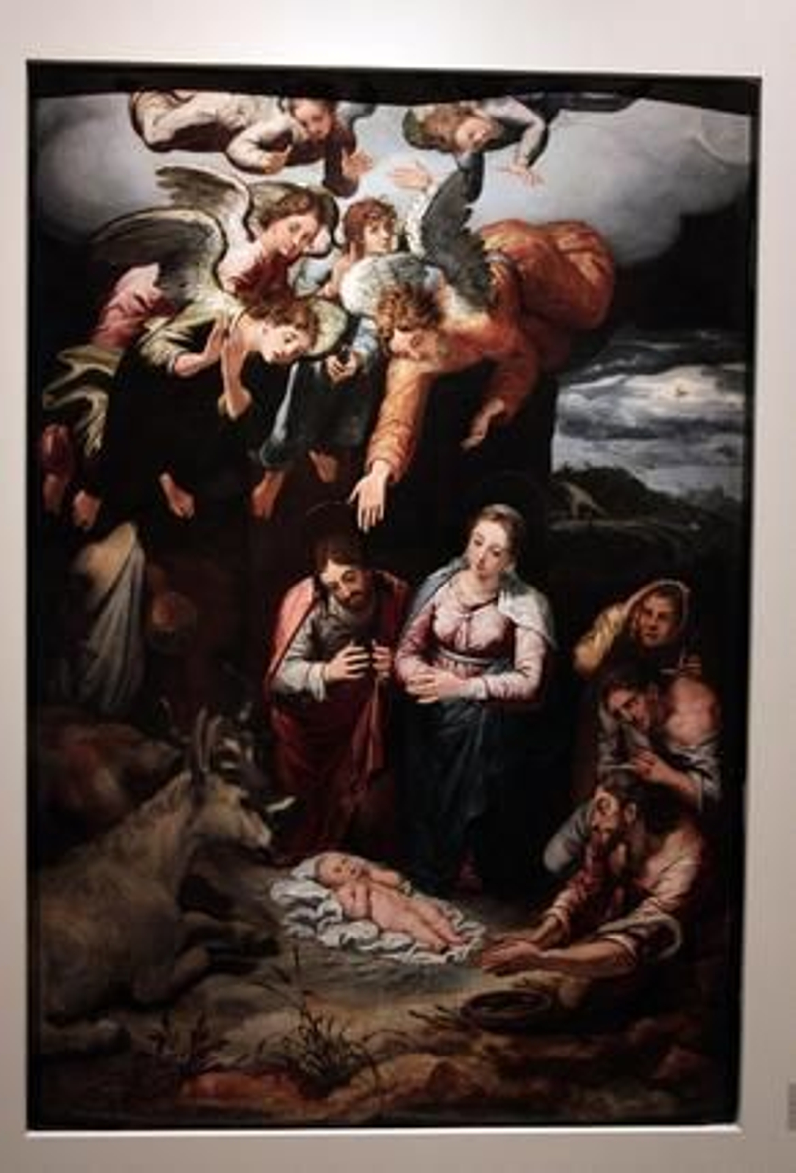 Vista de las piezas mostradas en la exposición del Bellas Artes sobre el precose de restauración del retablo de la Iglesia de Santa Ana.

Foto: Antonio Pizarro