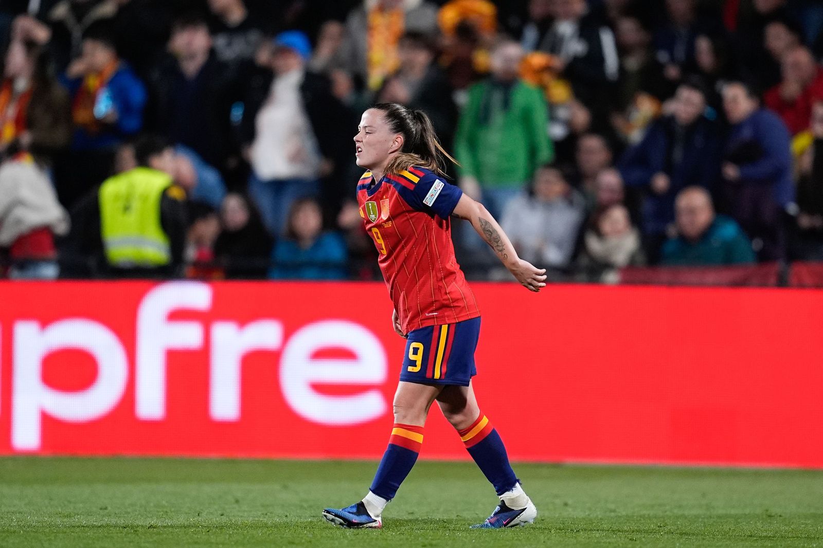 Las fotos del España-Islandia de fútbol femenino