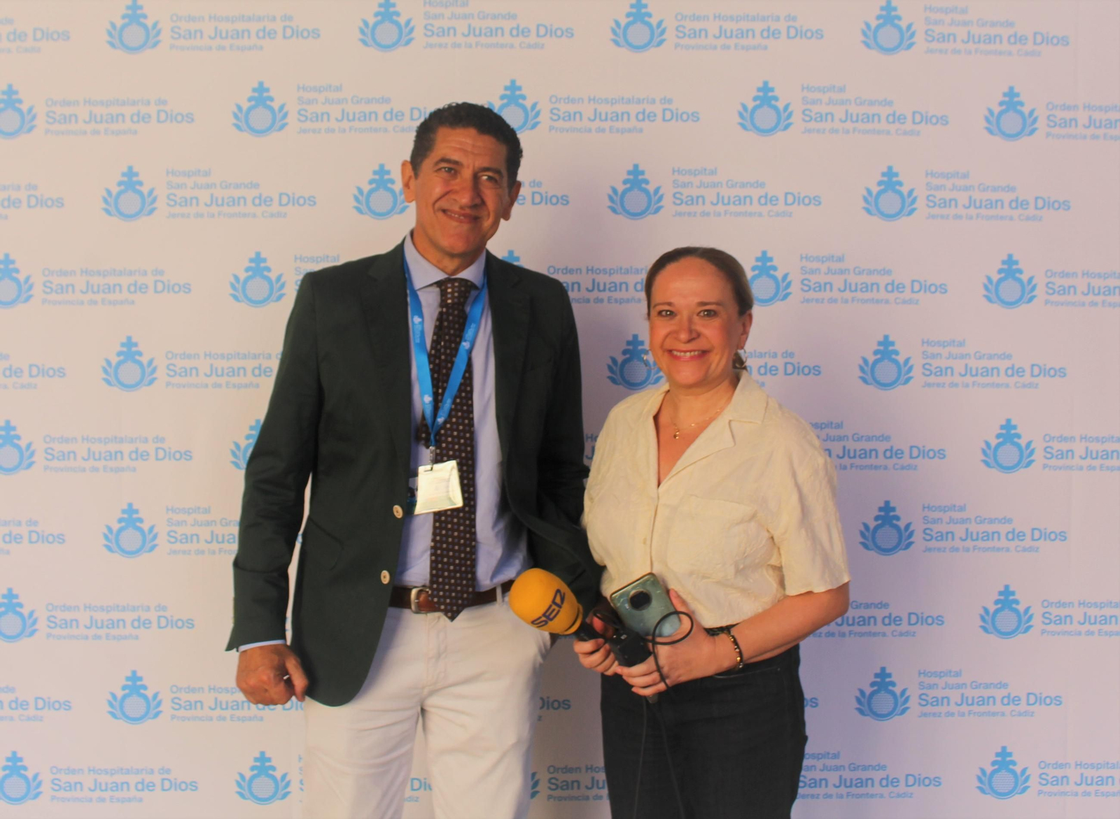 Ambiente en los Claustros.