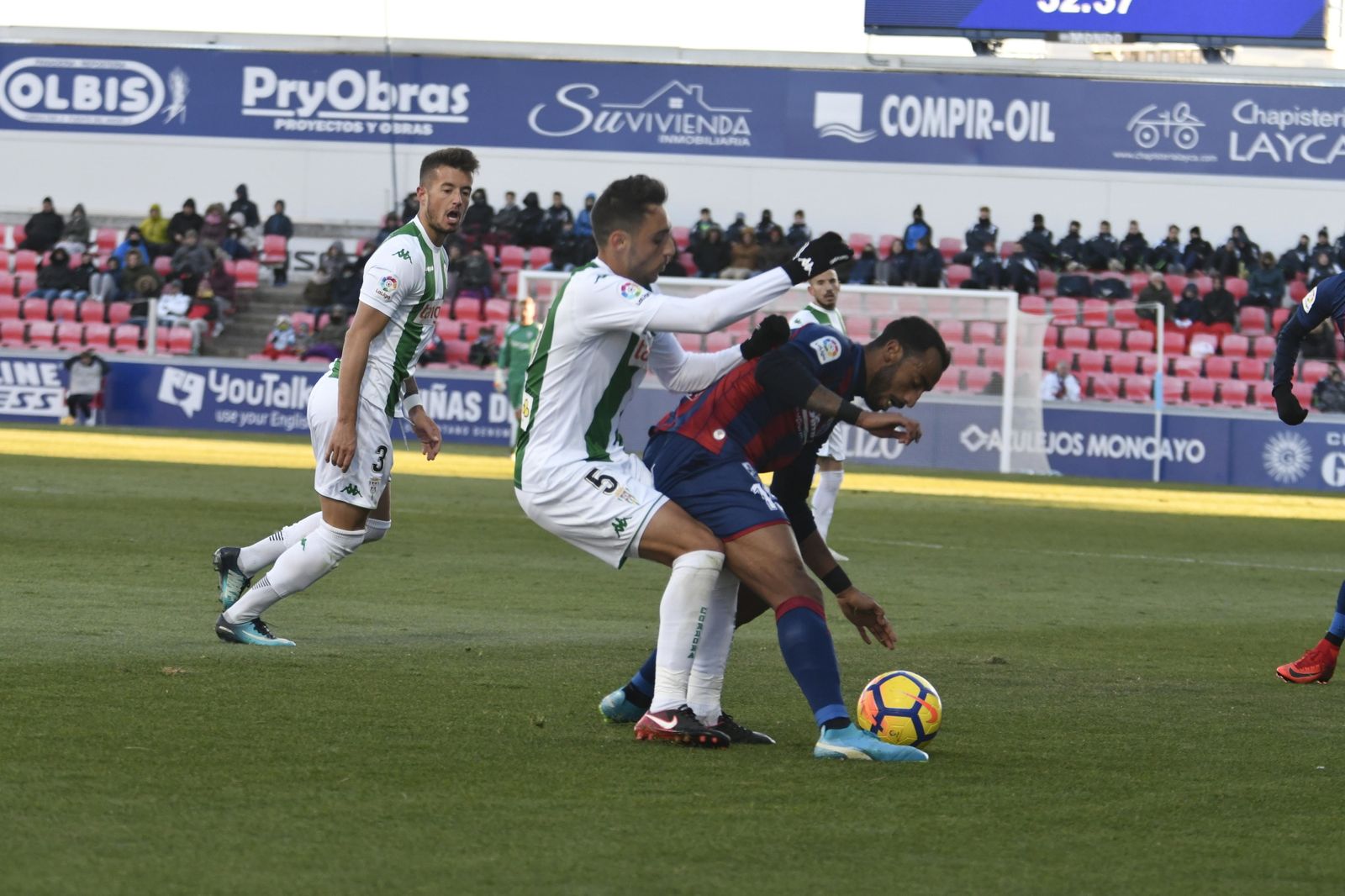 Las imágenes del Huesca-Córdoba