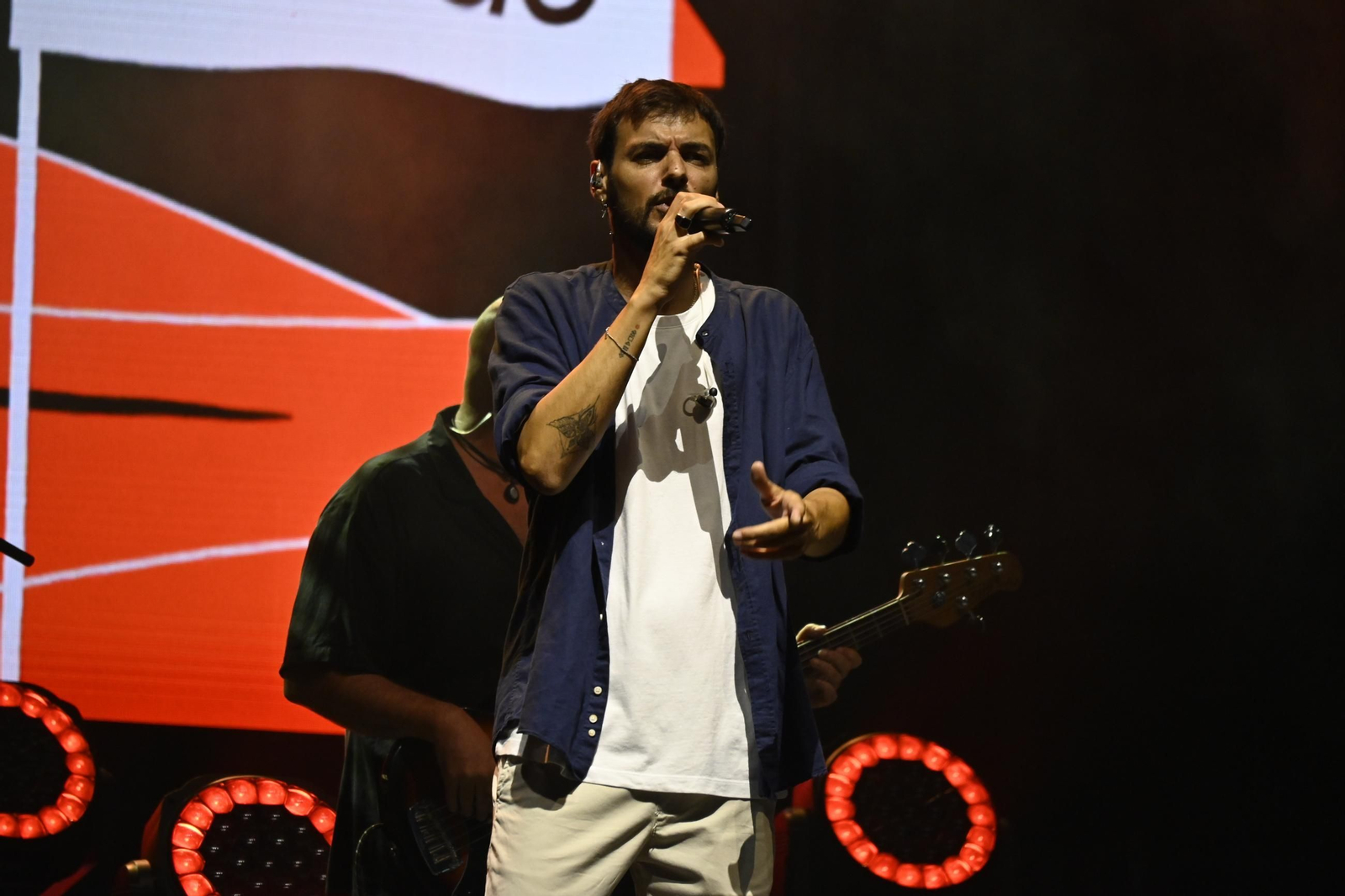 Imágenes del concierto de Sergio Contreras y Raule en las Colombinas