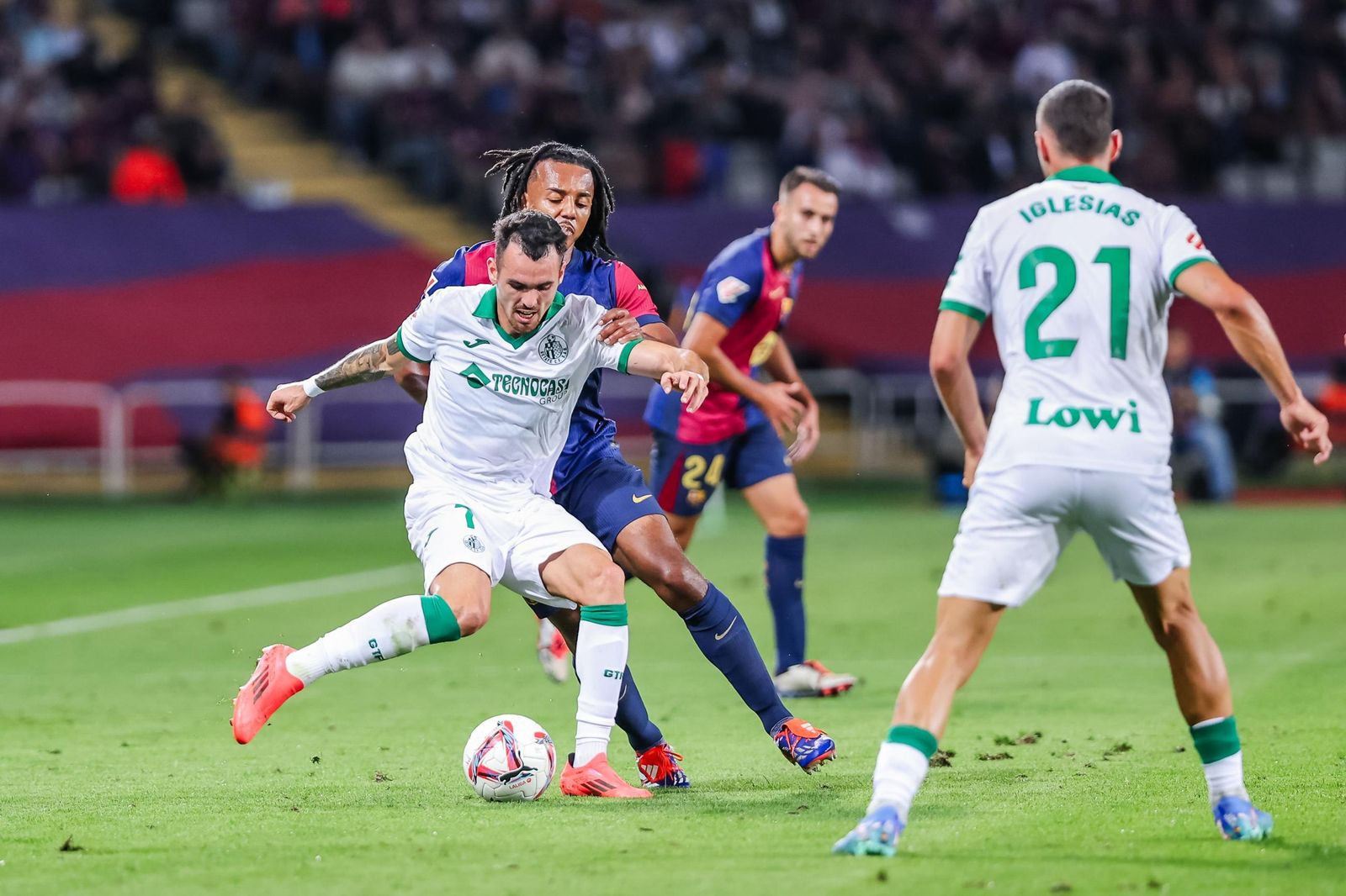 Las mejores fotos del Barcelona-Getafe