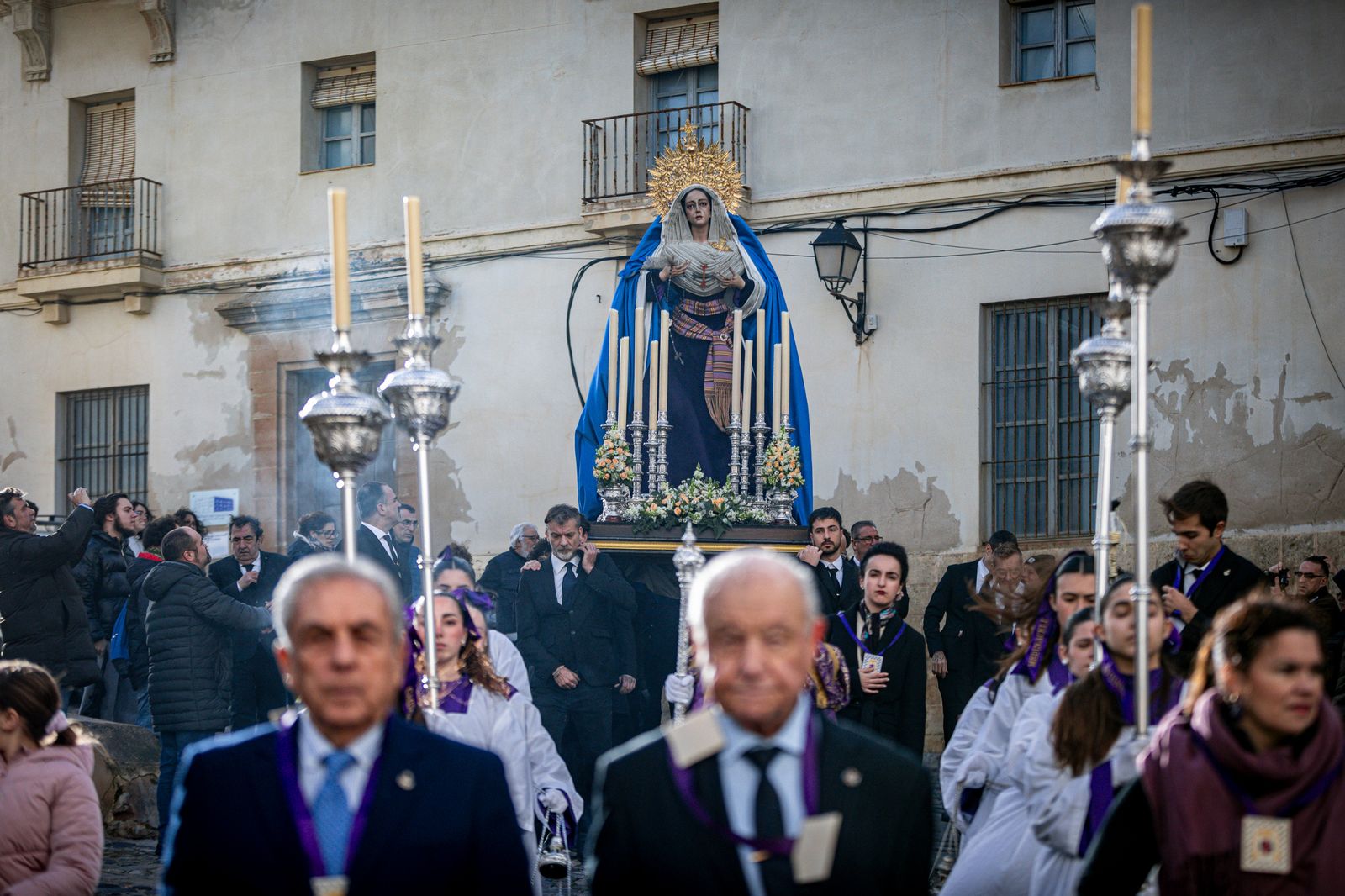 Así ha sido el traslado de las imágenes de Medinaceli a San Antonio