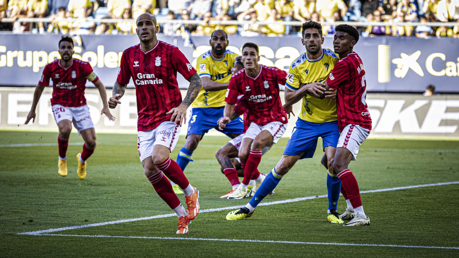 Partido del Cádiz CF contra la UD Las Palmas