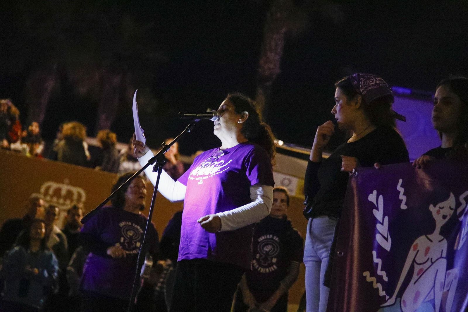 Las imágenes de la manifestación realizada por Asamblea Feminista 8M en Almería