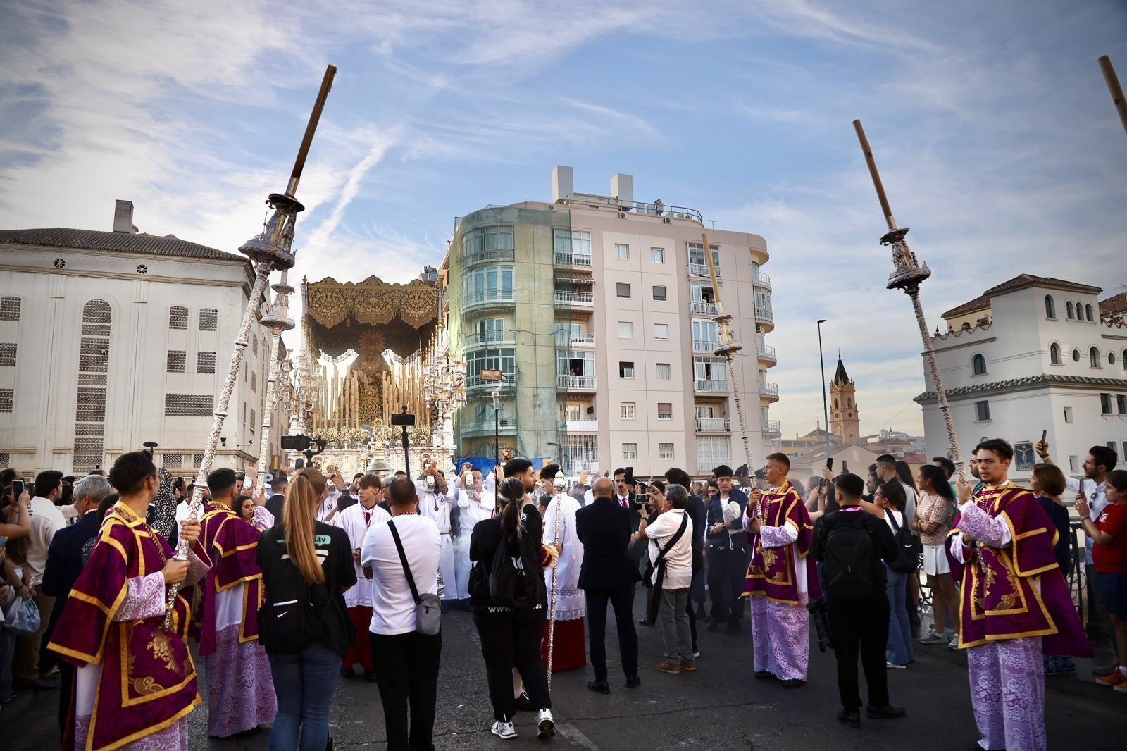 Procesión extraordinaria de María Santísima de la Trinidad.
