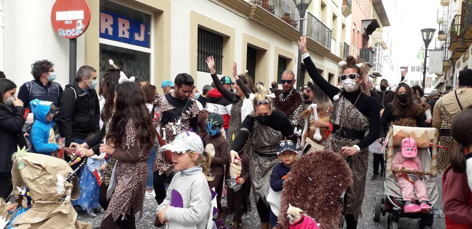 Pasacalles infantil de Carnaval por las calles de El Puerto