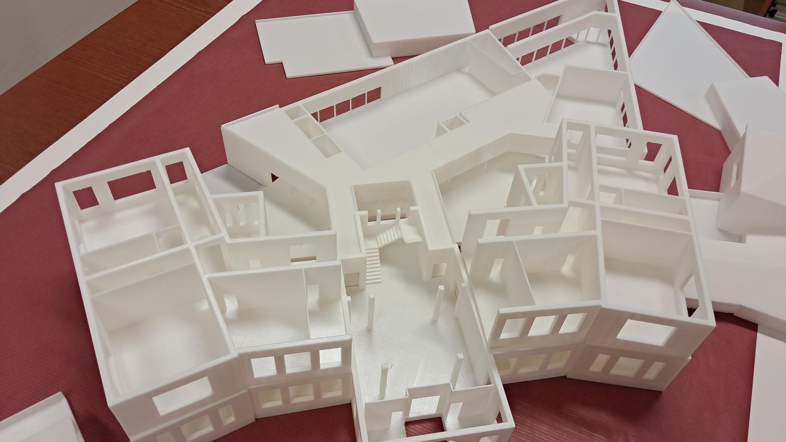 Estructuración del interior