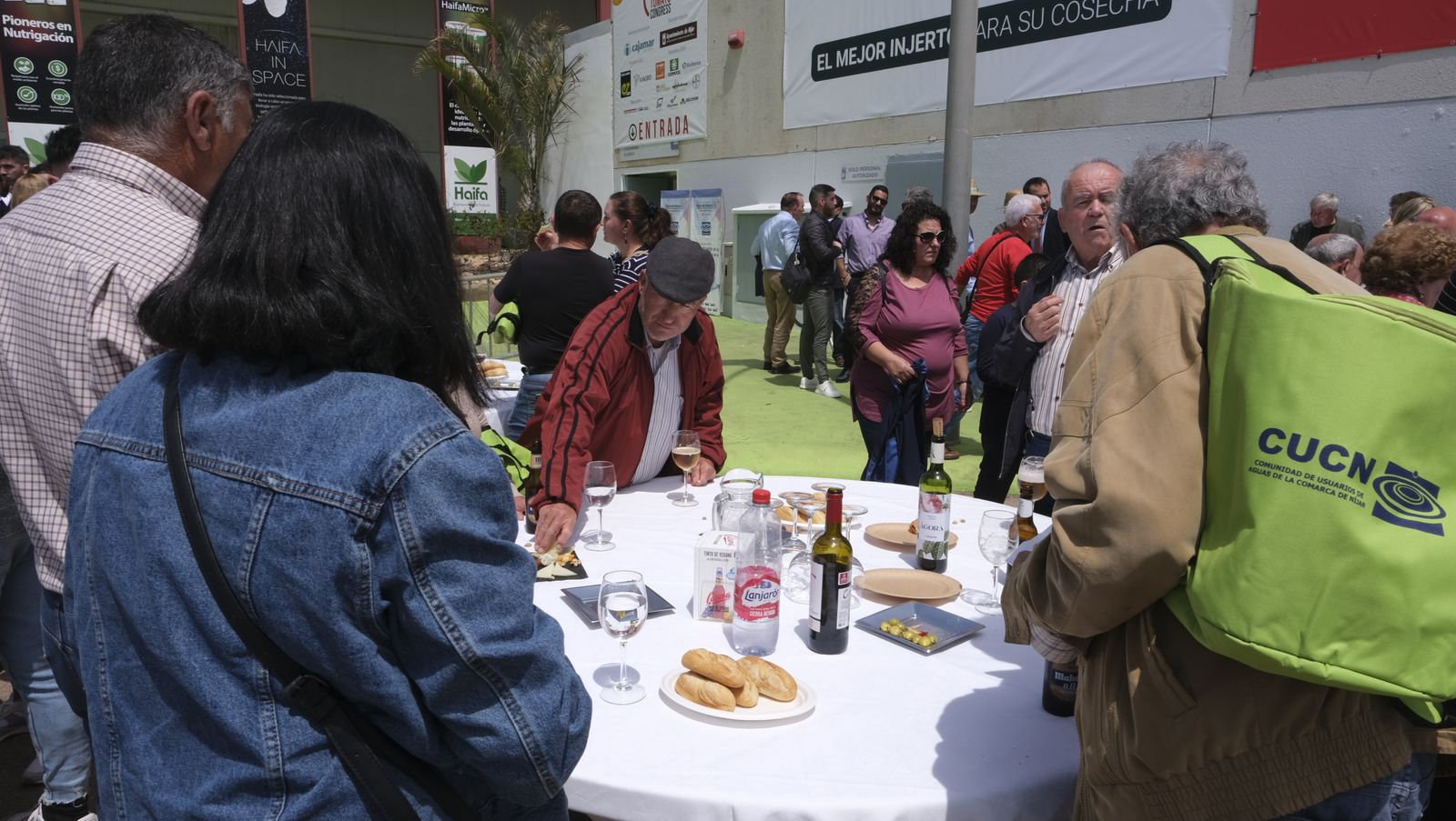 Imágenes de las jornadas de la CUCN sobre el agua en la Expolevante de Níjar.