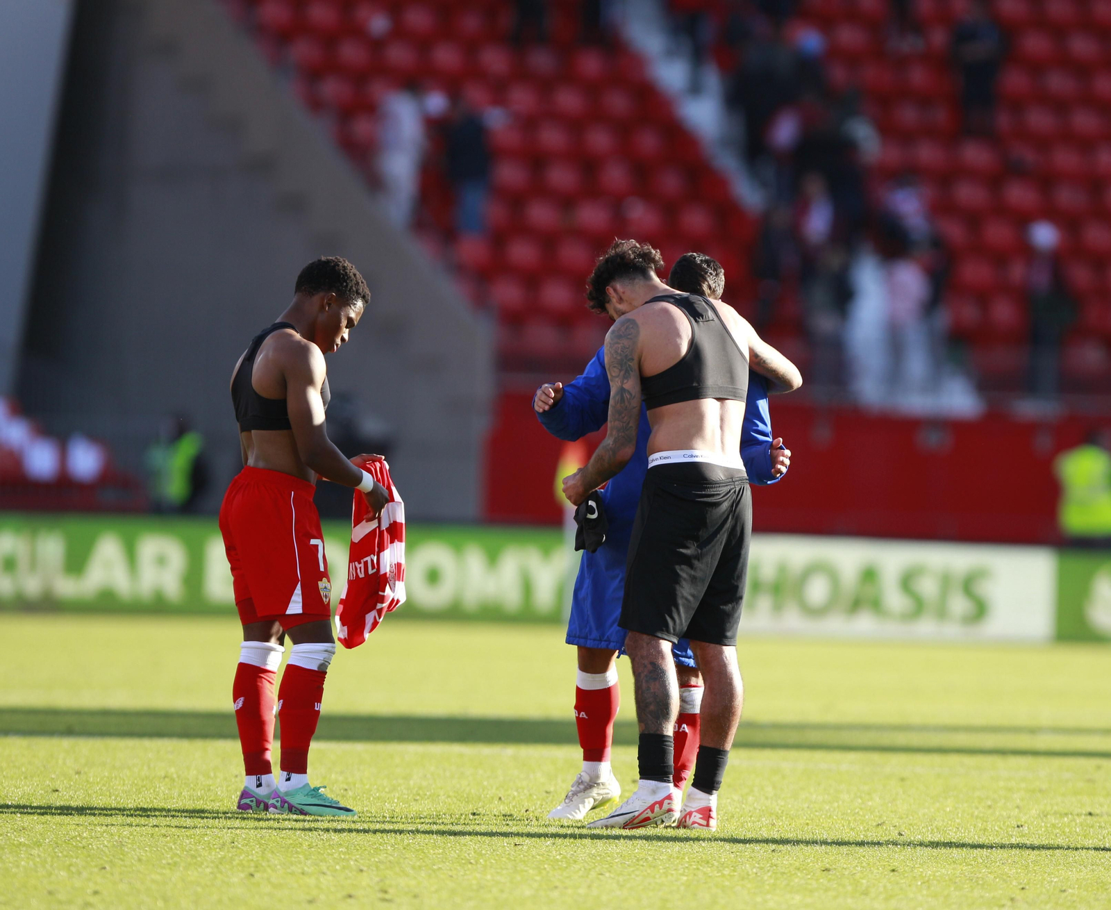 Imágenes del partido U.D. Almería-R.C.D. Mallorca