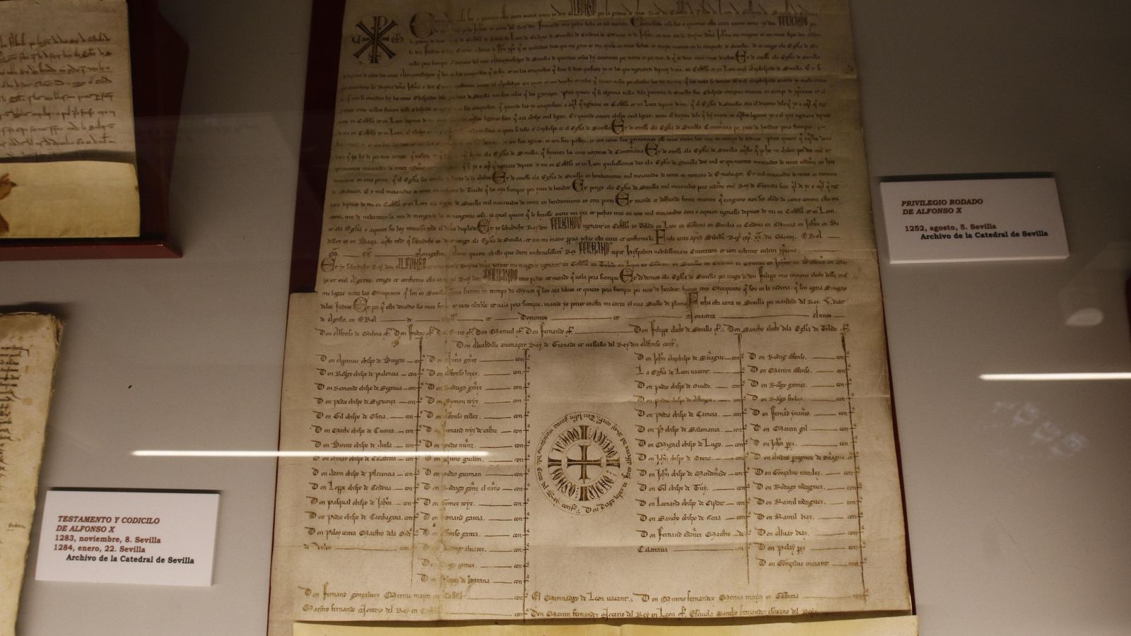 Uno de los privilegios rodados expuestos.