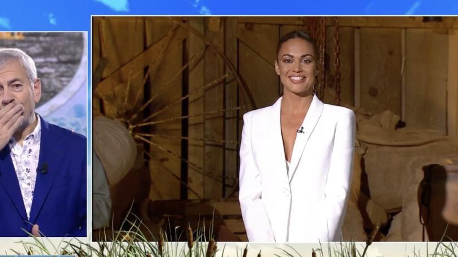 Carlos Sobera se despide de Lara Álvarez en 'Pesadilla en el paraíso'