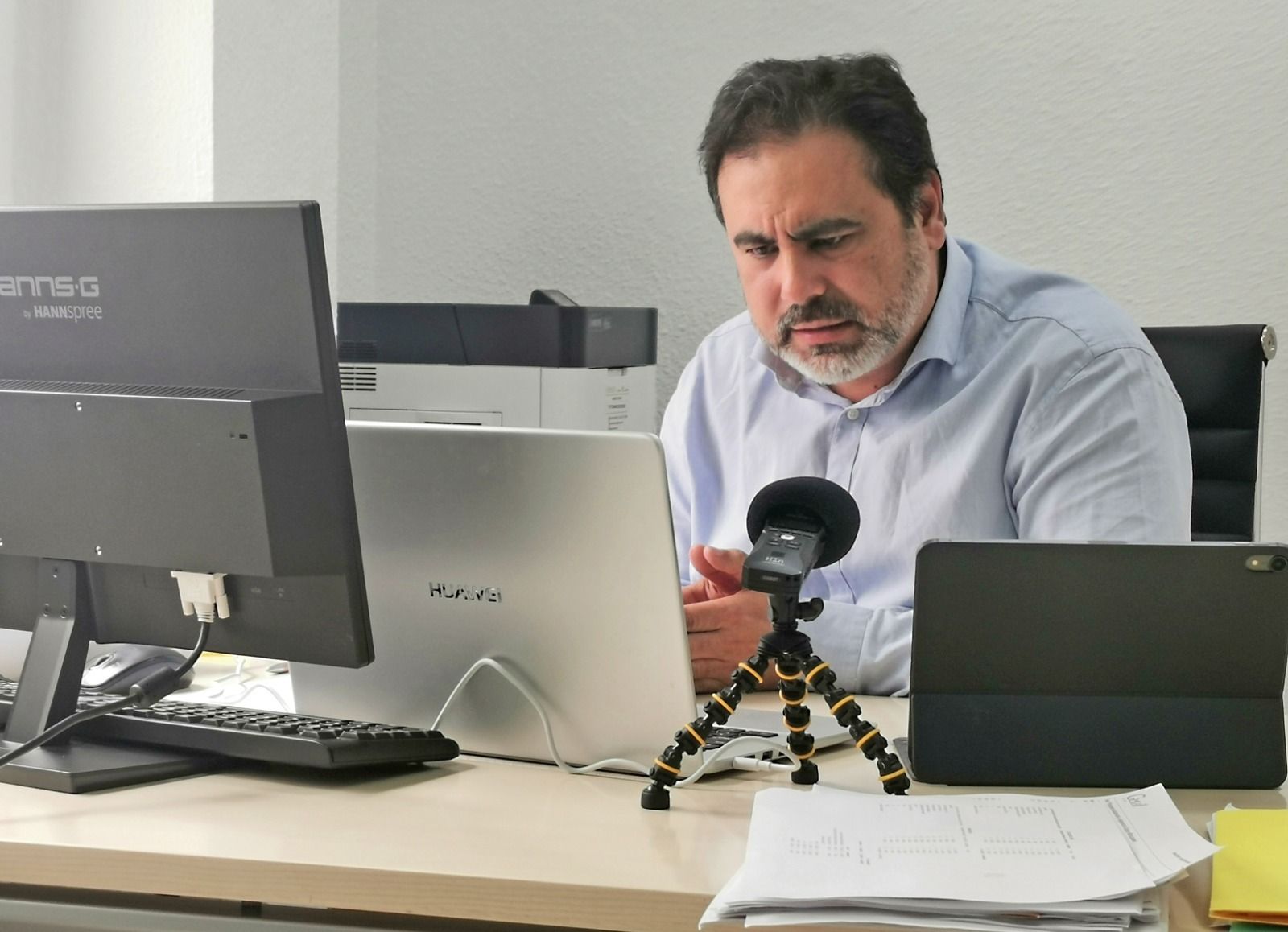 El portavoz de Cs en Bormujos, Manuel Romero Cárdenas.