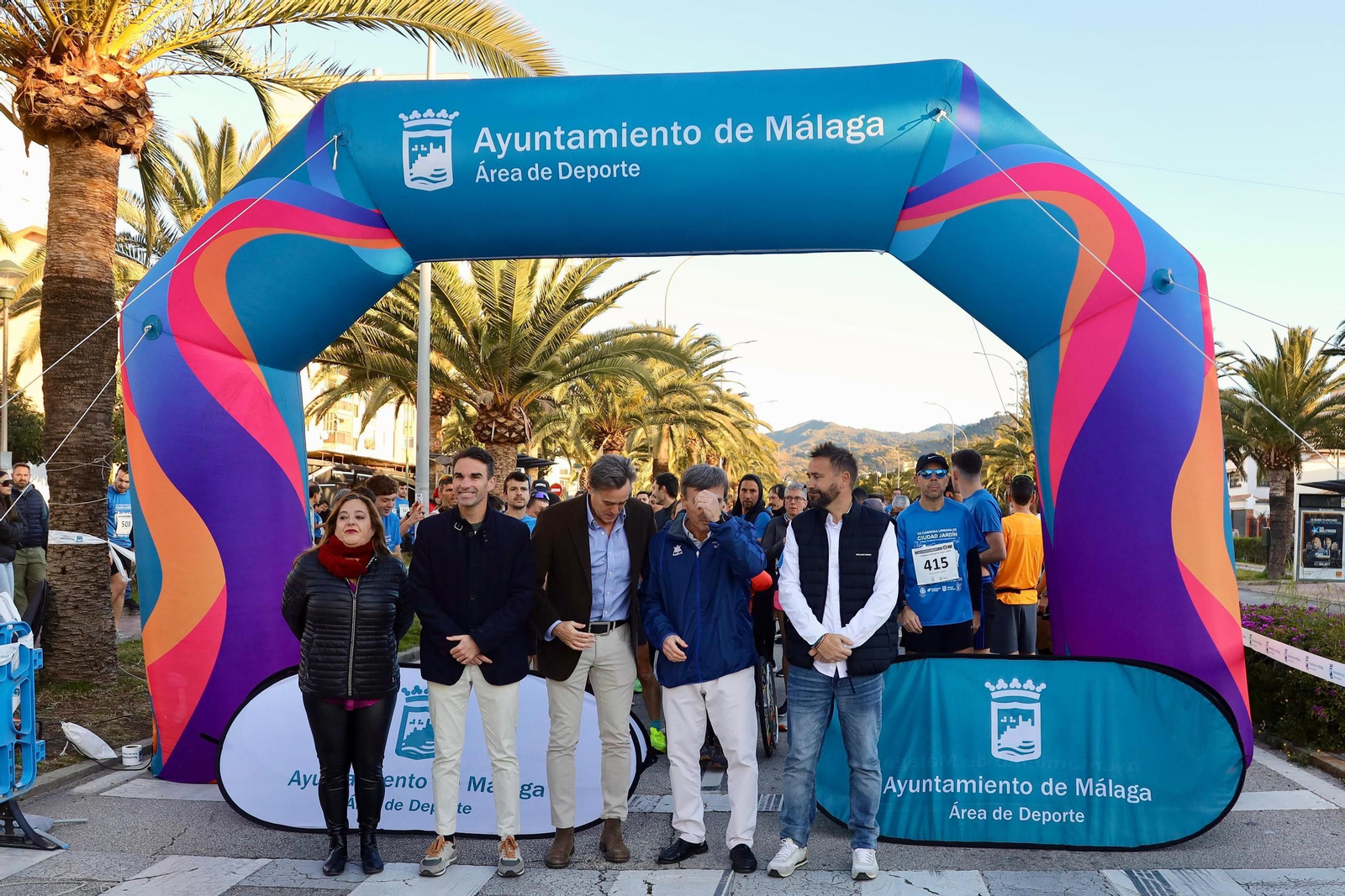 La Carrera Urbana del Colegio Fundación Unicaja Sagrada Familia en Ciudad Jardín, en fotos