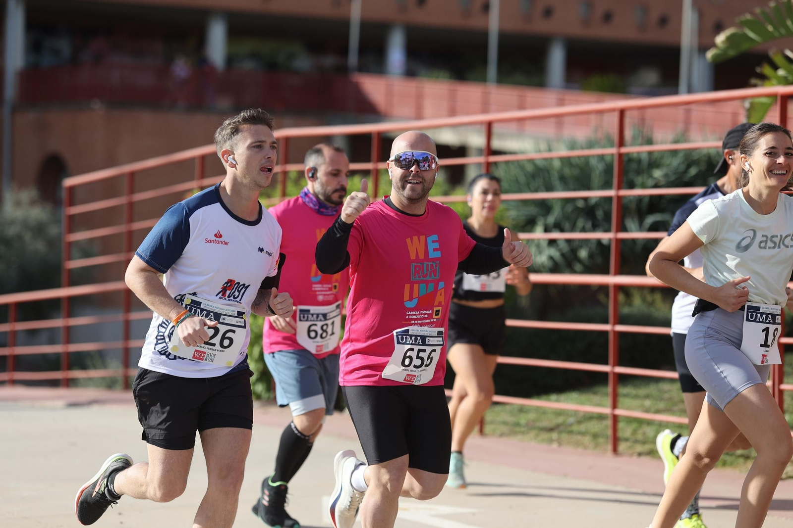 La carrera solidaria We Run de la UMA, en fotos