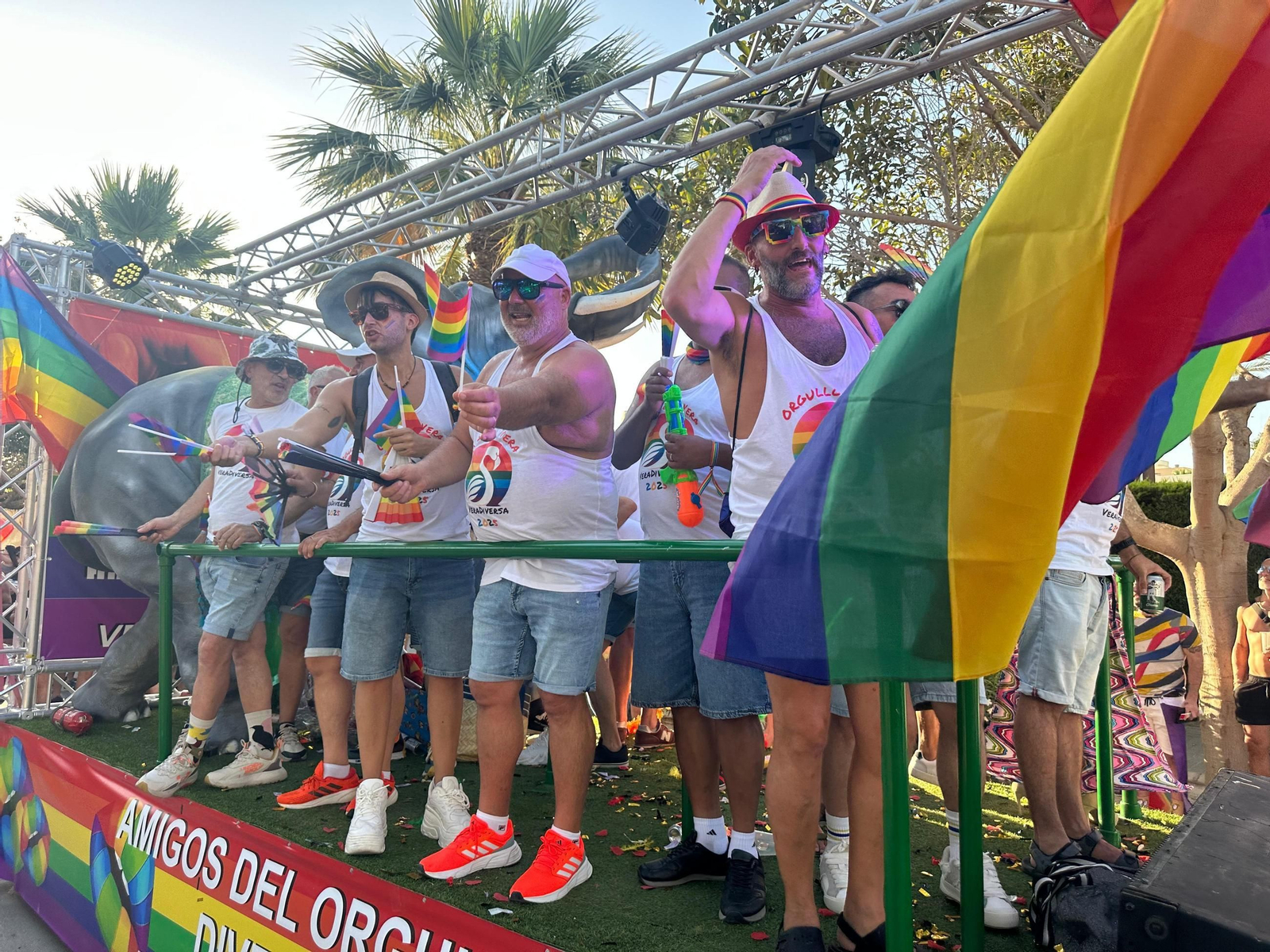 El Gran Desfile del Orgullo de Vera, en imágenes