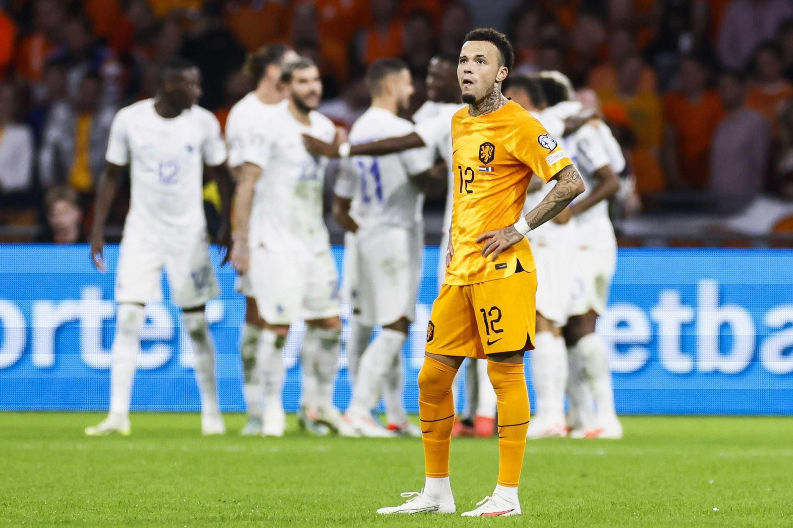 Países Bajos, en su derrota ante Francia.