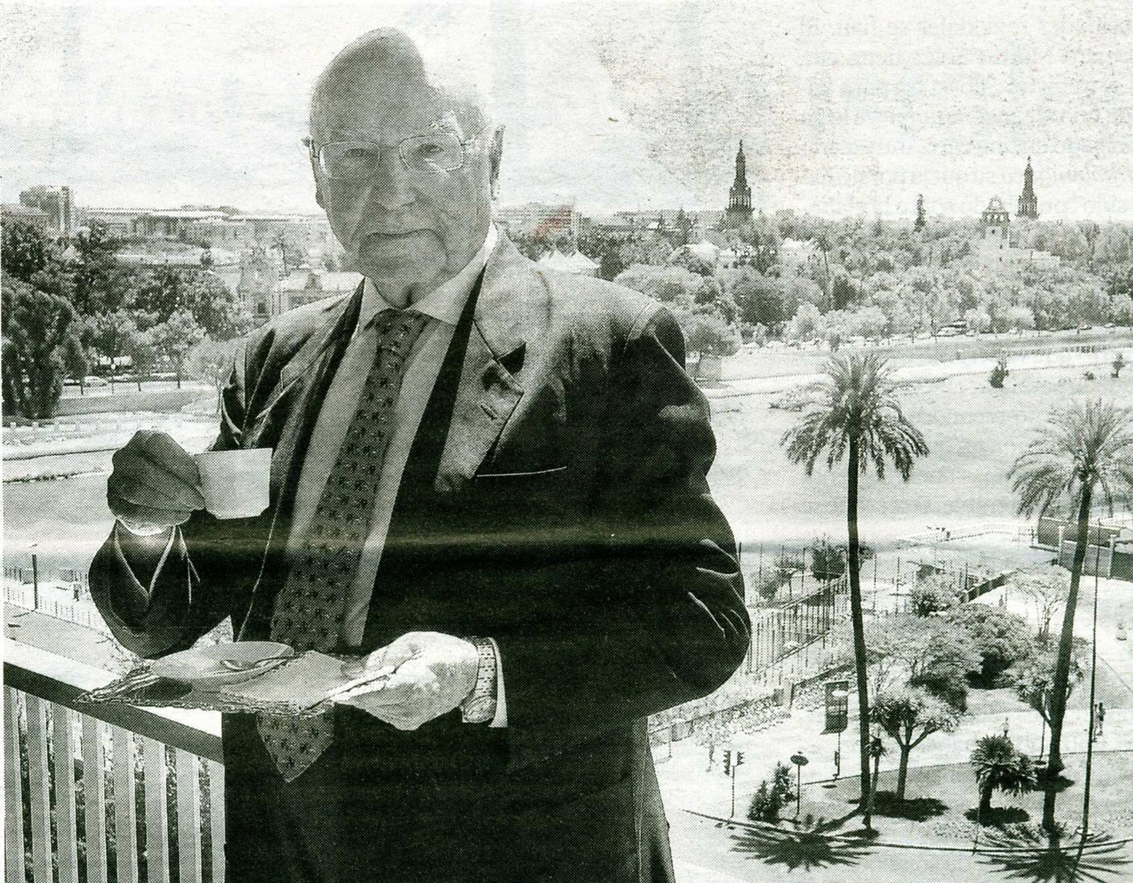 La vida de Manuel Clavero, en imágenes