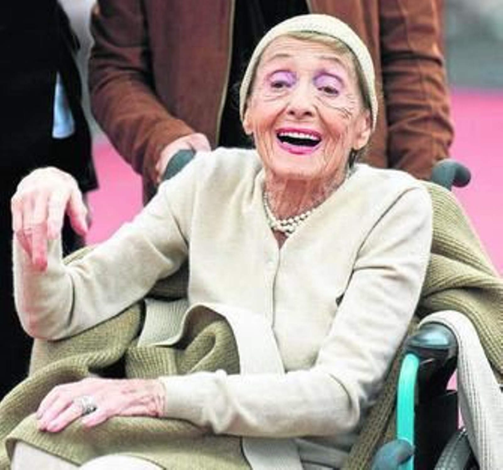 Luise Rainer, un icono del cine clásico, en una aparición en 2011.