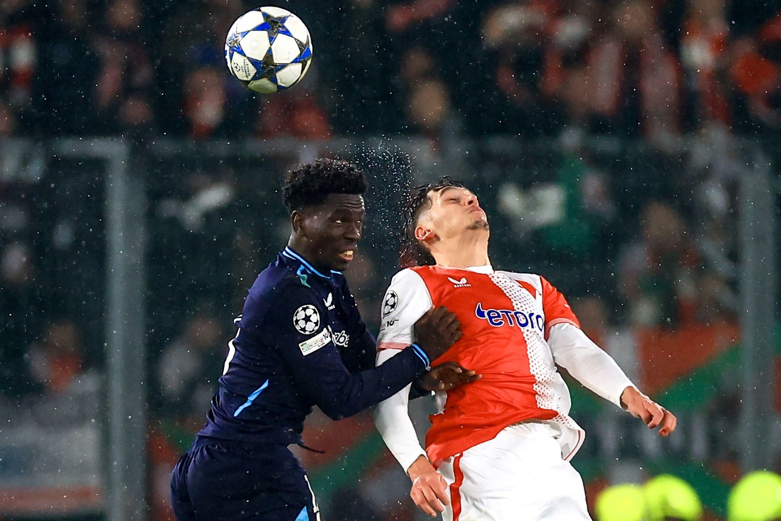 Las imágenes del Slavia Praga-Athletic