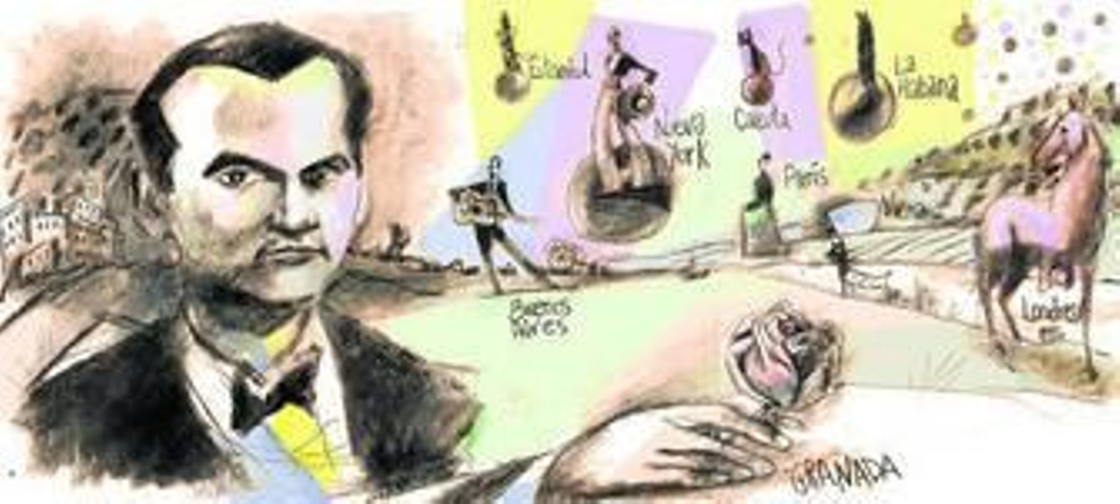 Espectáculo Tierra-Lorca del Ballet Flamenco de Andalucía que se representa en el Generalife este verano