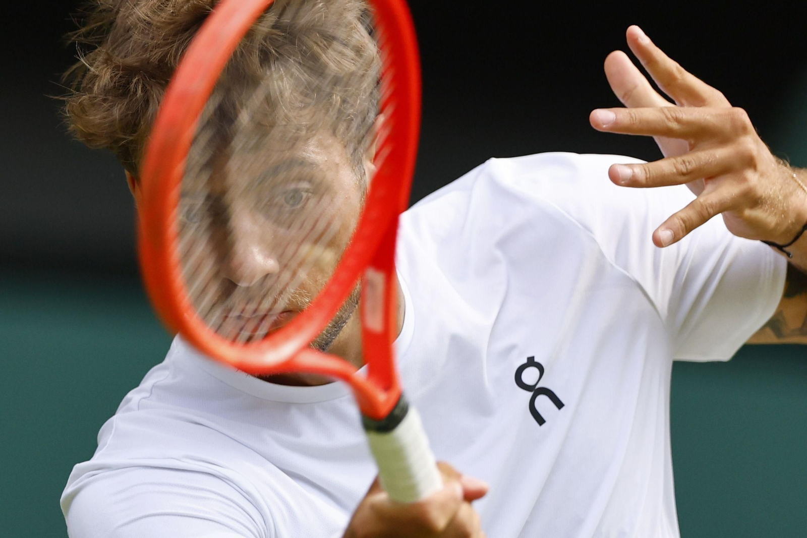 Las fotos de Wimbledon con las clasificaciones de Djokovic y Sinner