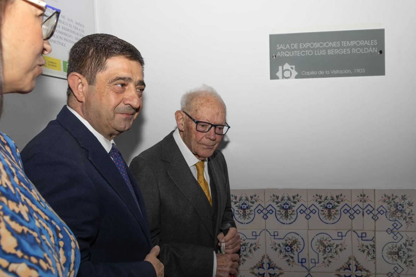 Homenaje a Luis Berges Roldán por el 40 aniversario de premio Europa Nostra a la restauración de los Baños Árabes de Jaén