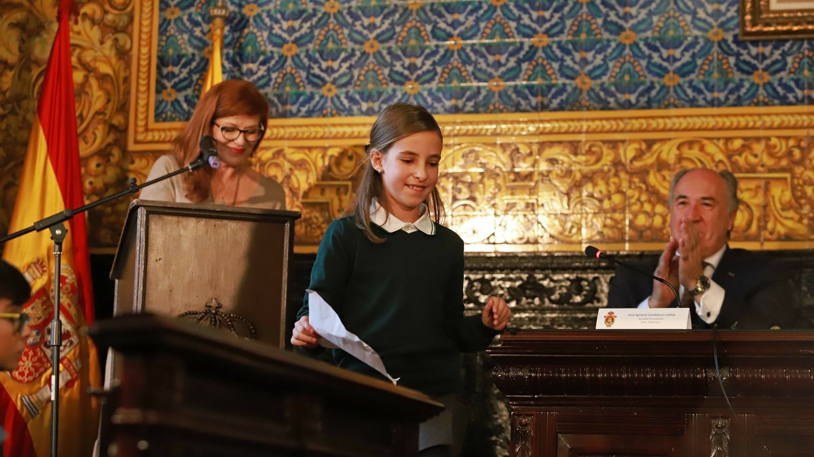 Pleno infantil en el Ayuntamiento de Algeciras