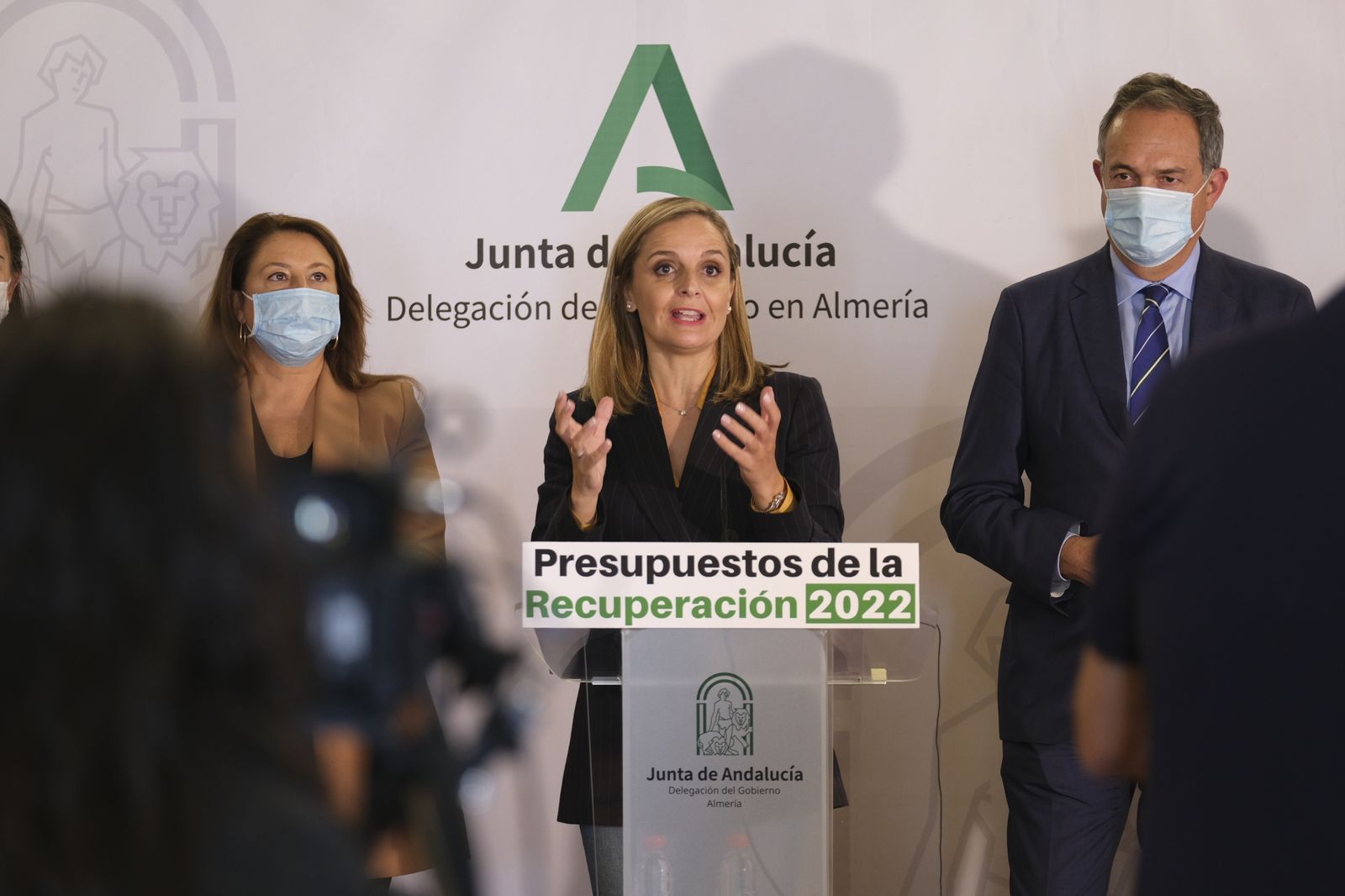 Fotogalería presentación Presupuestos Junta de Andalucía en Almería