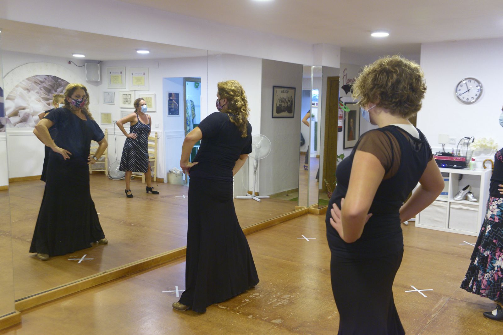 Fotos  de la academia de flamenco de Monika Bellido