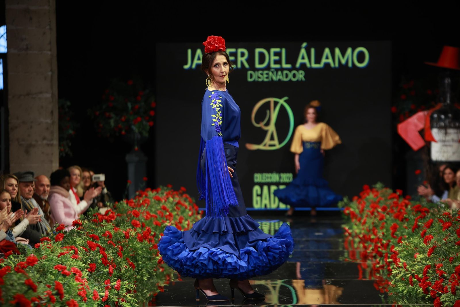 Desfile Mujeres con Solera de Javier del Álamo en la Pasarela Flamenca Jerez Tío Pepe 2023