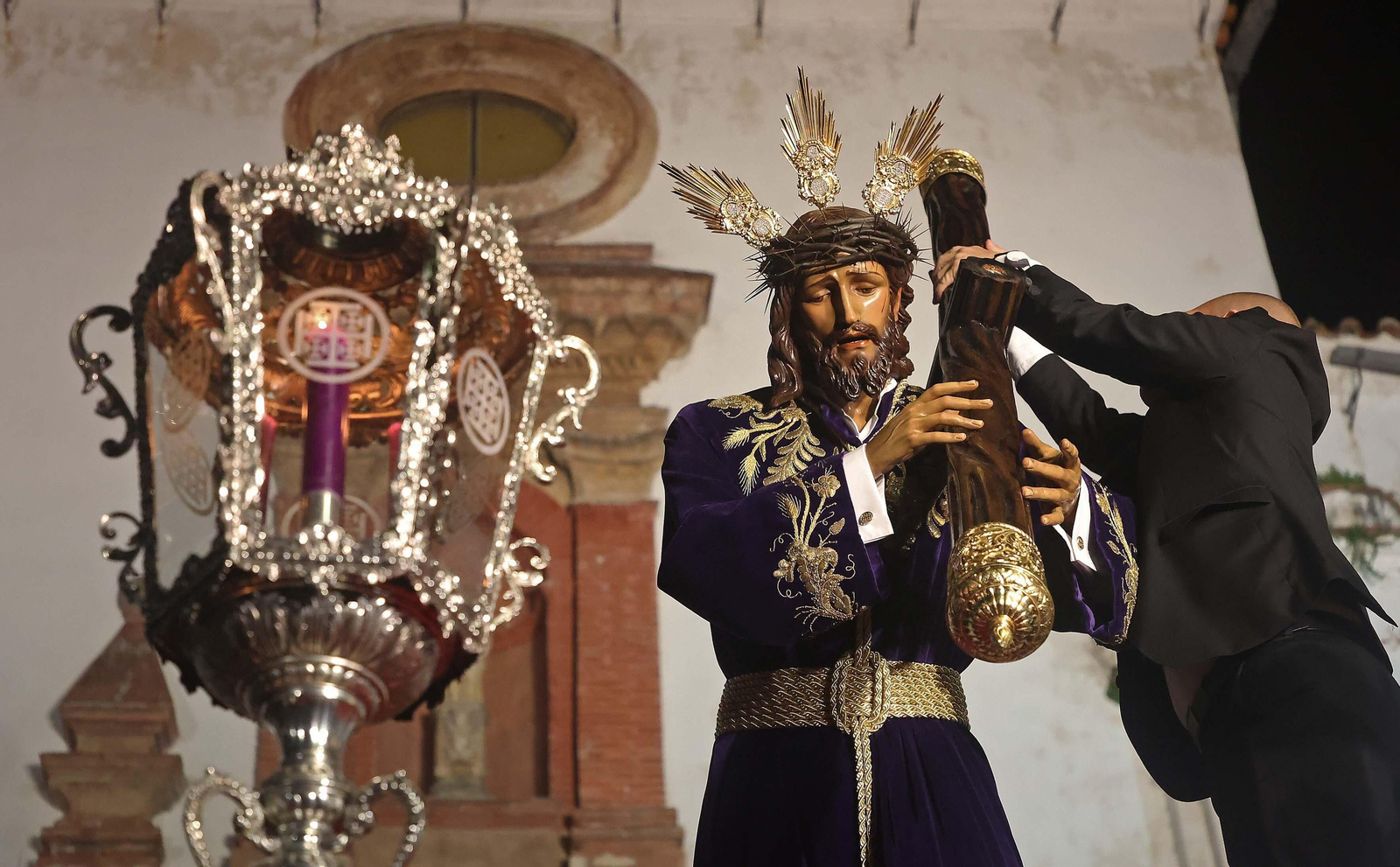 Fotos del Jueves Santo en Algeciras: Tres Caídas y Nazareno