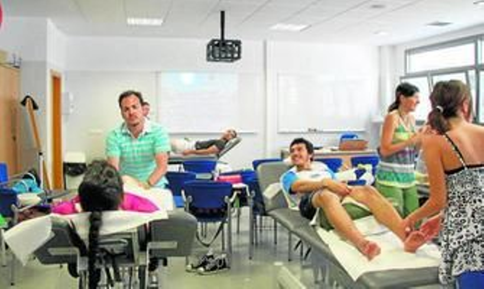Fisioterapia es uno de los grados que registra un mayor número de personas que piden comenzar estos estudios en la UAL.