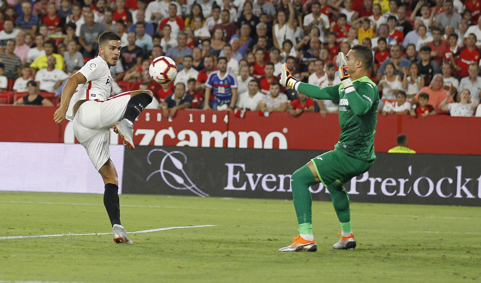 Las imágenes del Sevilla-Villarreal