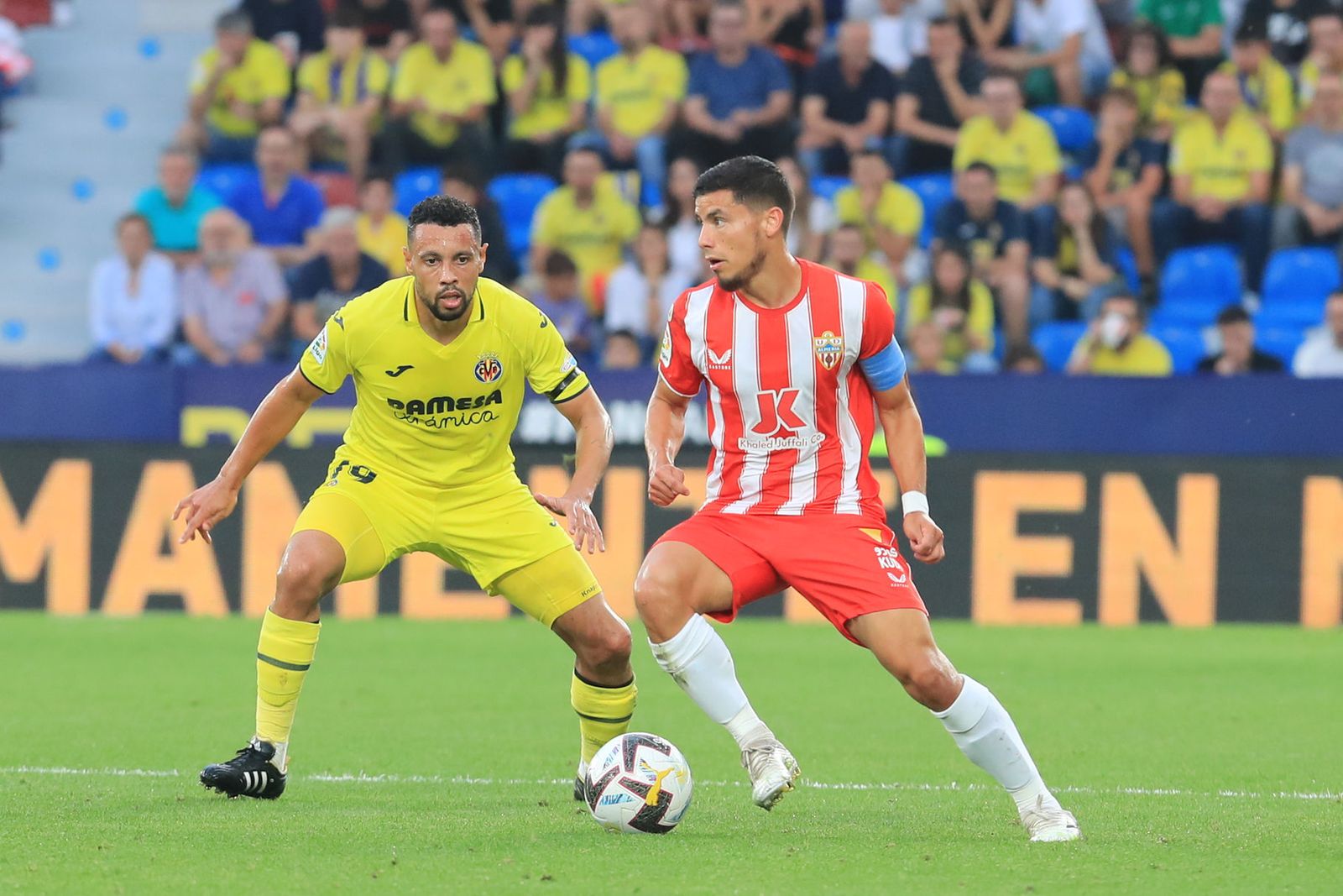 Robertone ejerció de capitán ante la suplencias de Fernando y De la Hoz