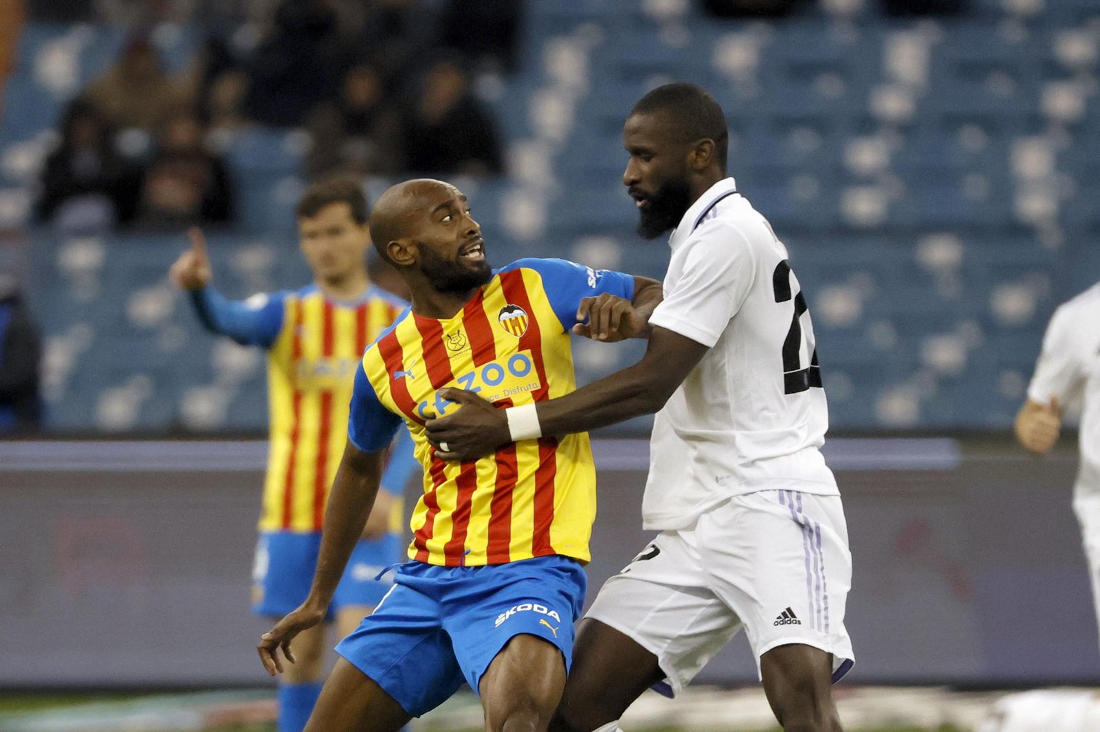 Las fotos de la clasificación del Real Madrid en la Supercopa