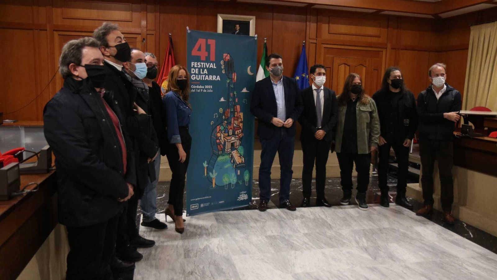 Asistentes a la presentación del Festival de la Guitarra de Córdoba. Asistentes a la presentación del Festival de la Guitarra de Córdoba.