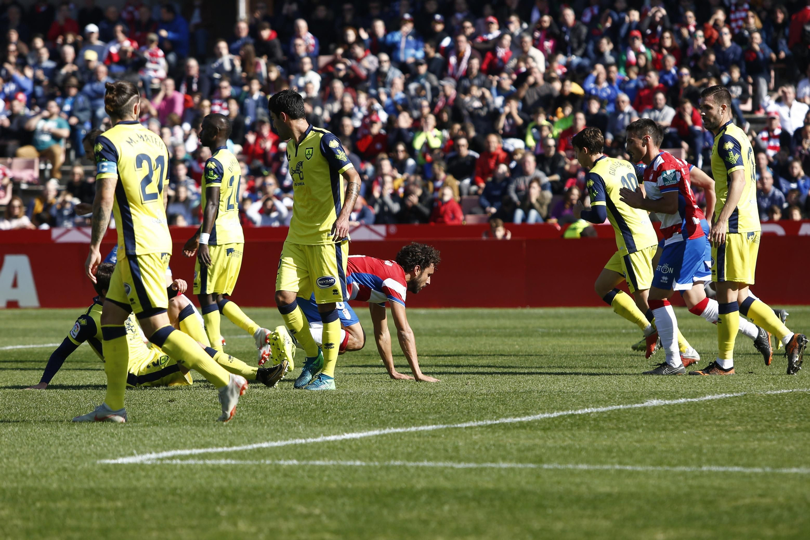 Las imágenes del Granada-Numancia