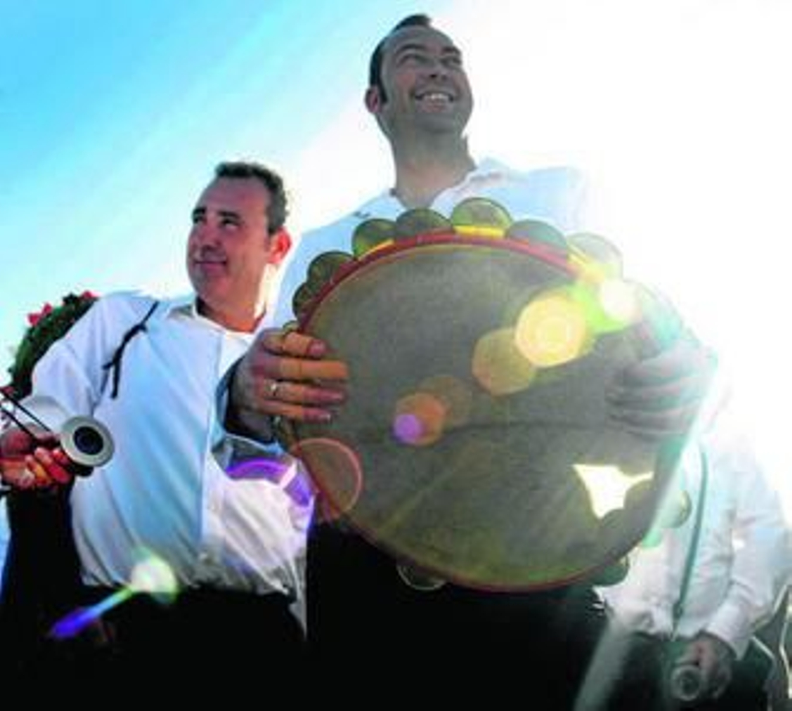 El pandero es un elemento imprescindible para hacer del verdial la fiesta que es.