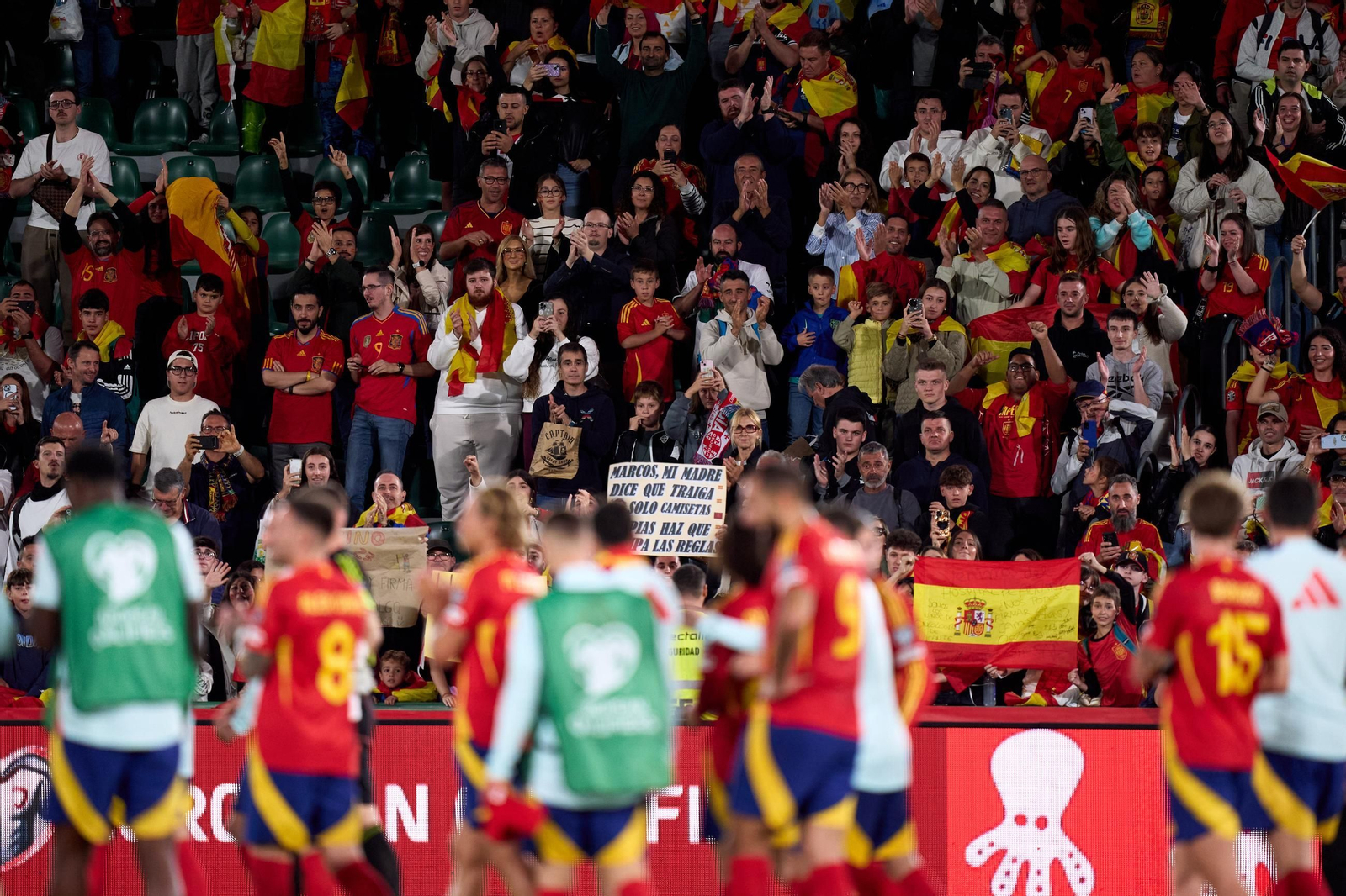 Las mejores fotos del España-Georgia