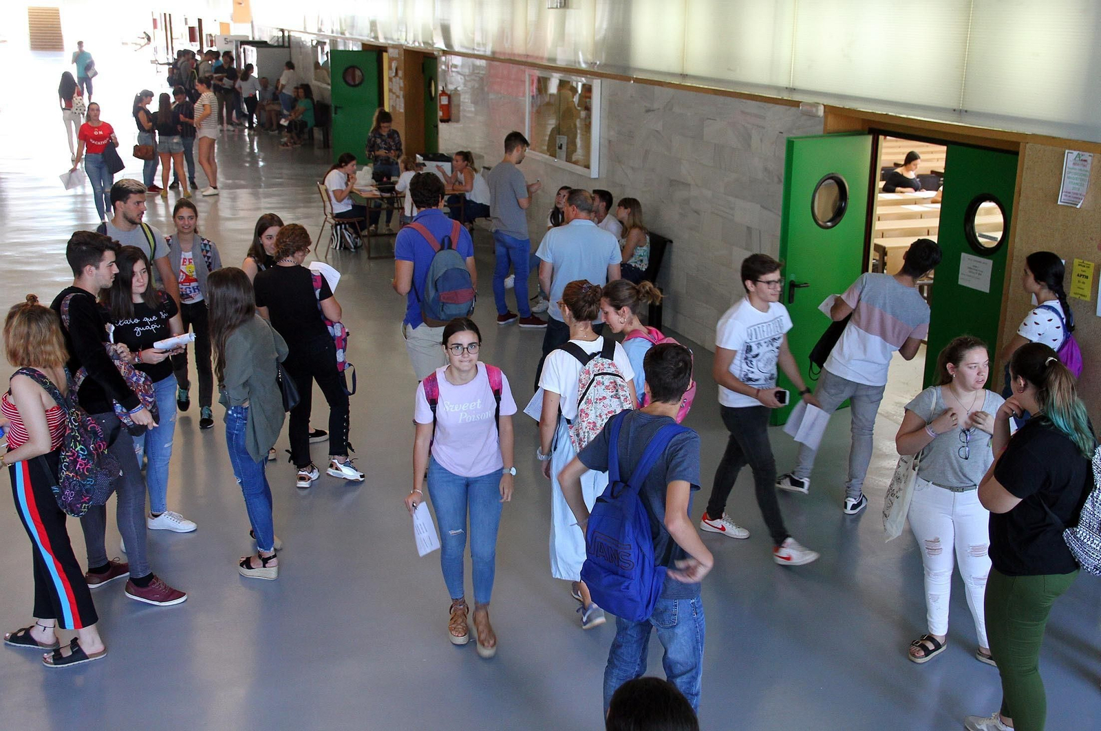 Pruebas de selectividad en la UHU