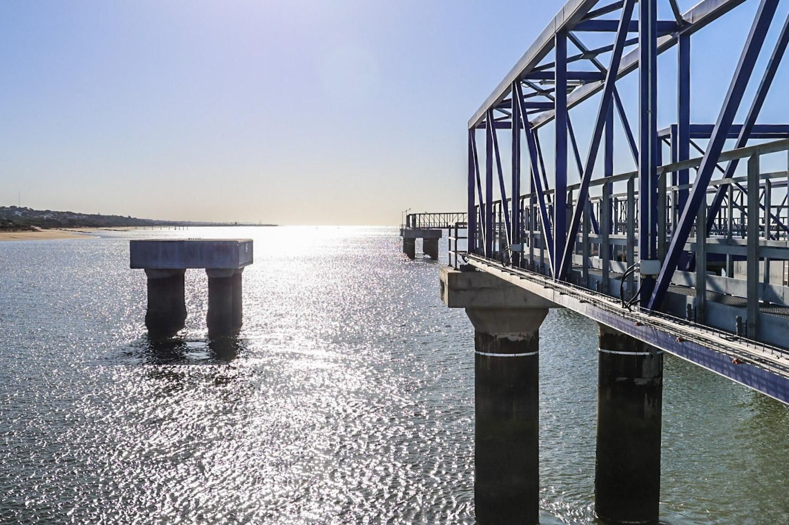 Imágenes de la inauguración de la doble rampa Ro-ro del Muelle Sur del Puerto de Huelva