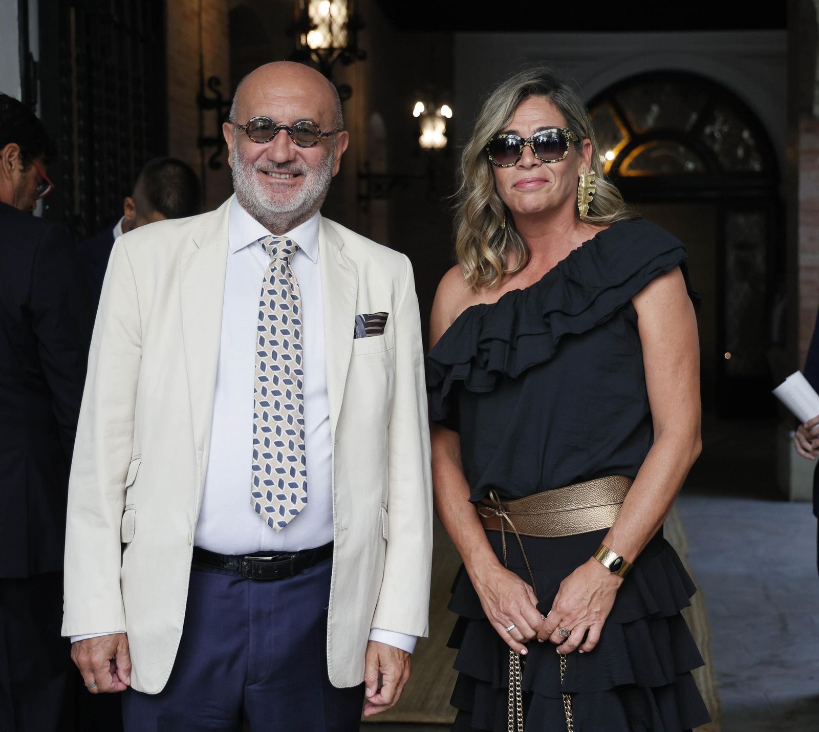 Antonio Muñoz celebra su boda en el Palacio de la Motilla