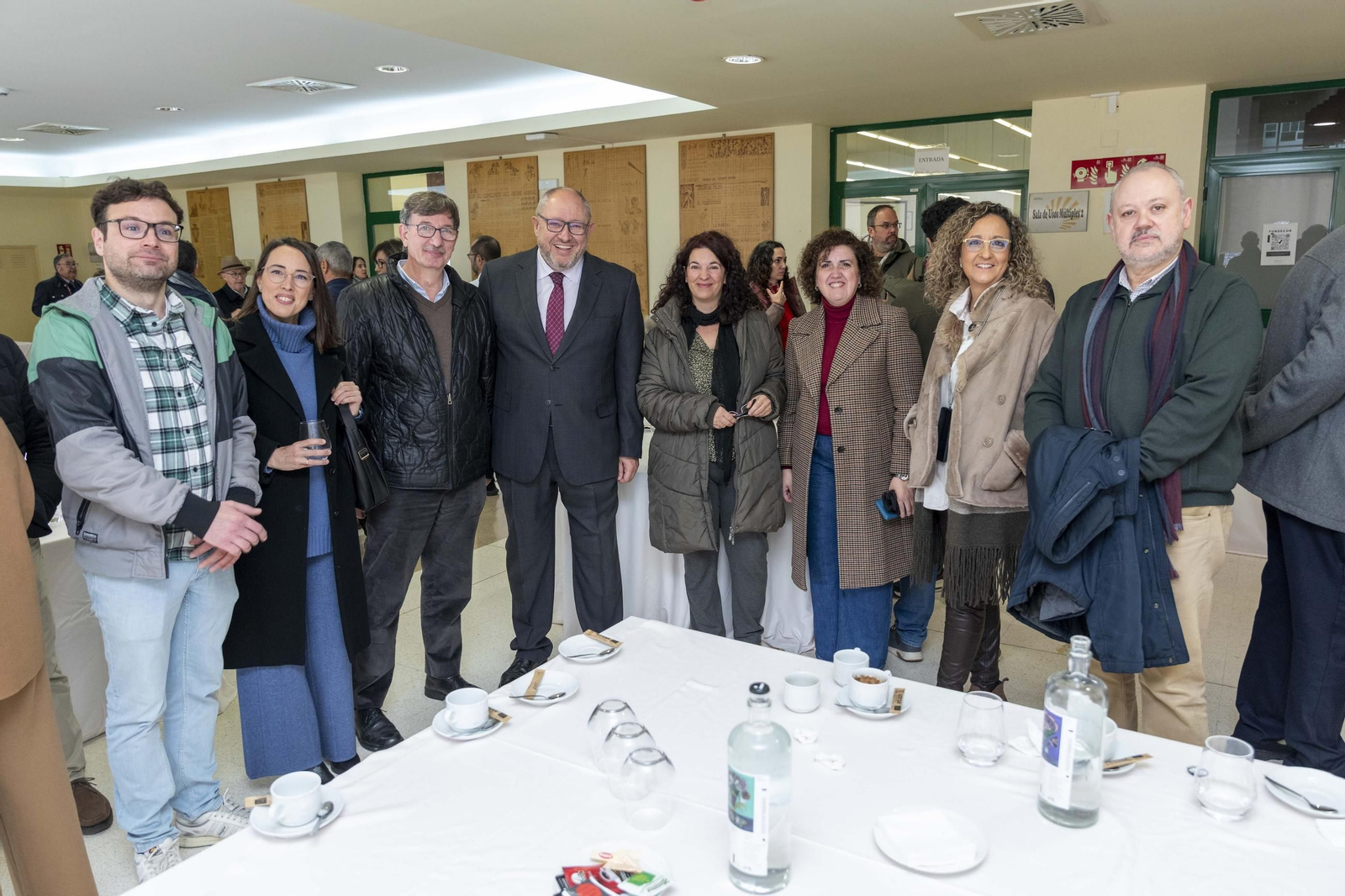eL Tradicional desayuno con roscón de Reyes en el Campus de Rabanales, en imágenes