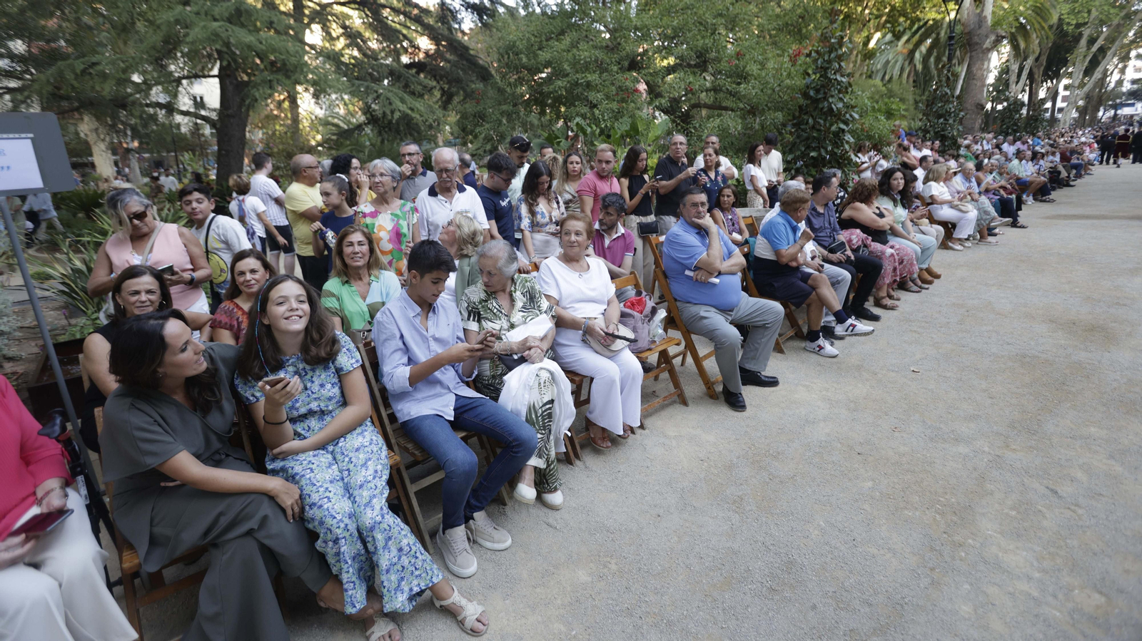 La Magna Mariana de Algeciras por el Parque María Cristina, en imágenes