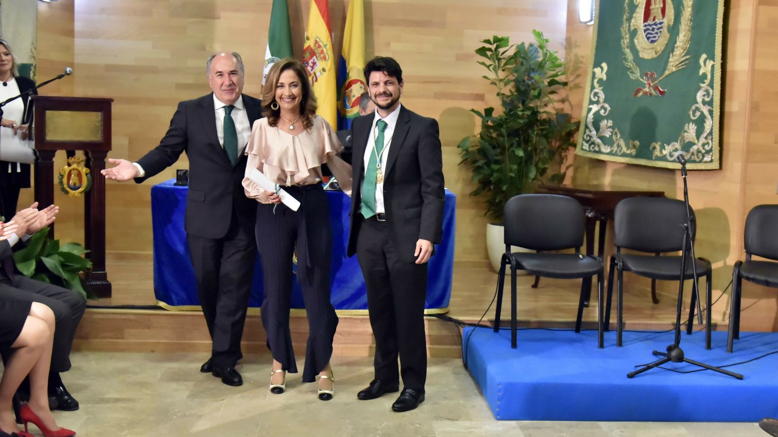Las fotos de la celebración de Día de Andalucia por el Ayuntamiento de Algeciras