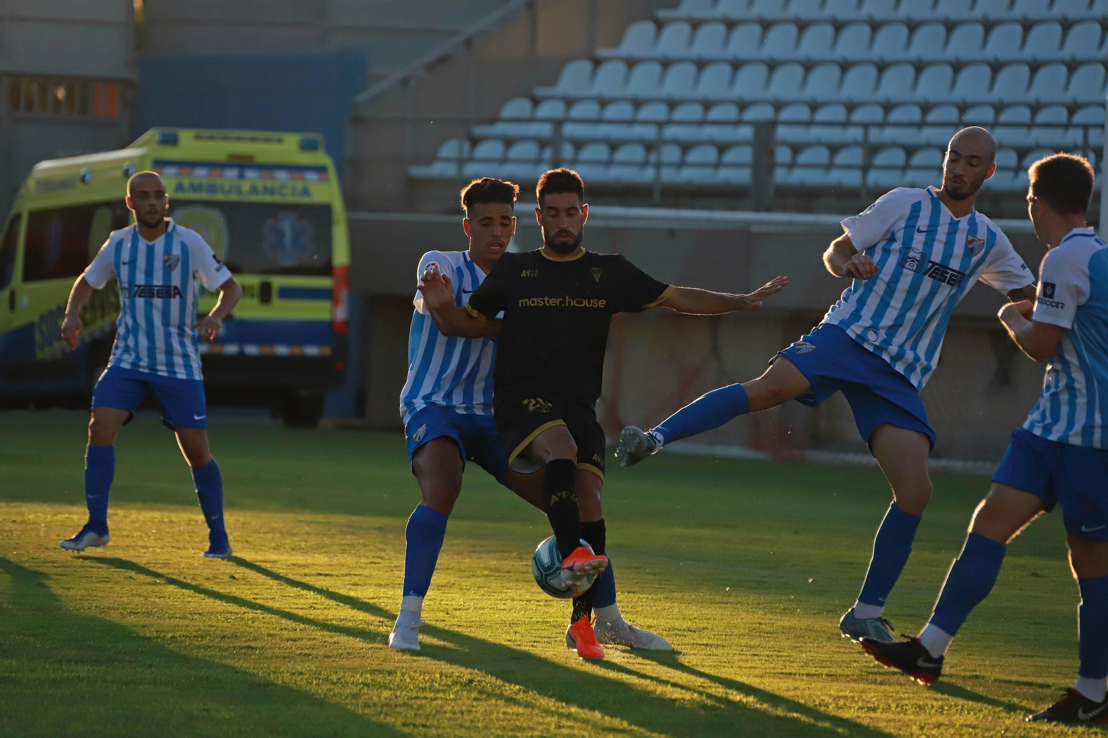Las fotos del Algeciras-Málaga de pretemporada