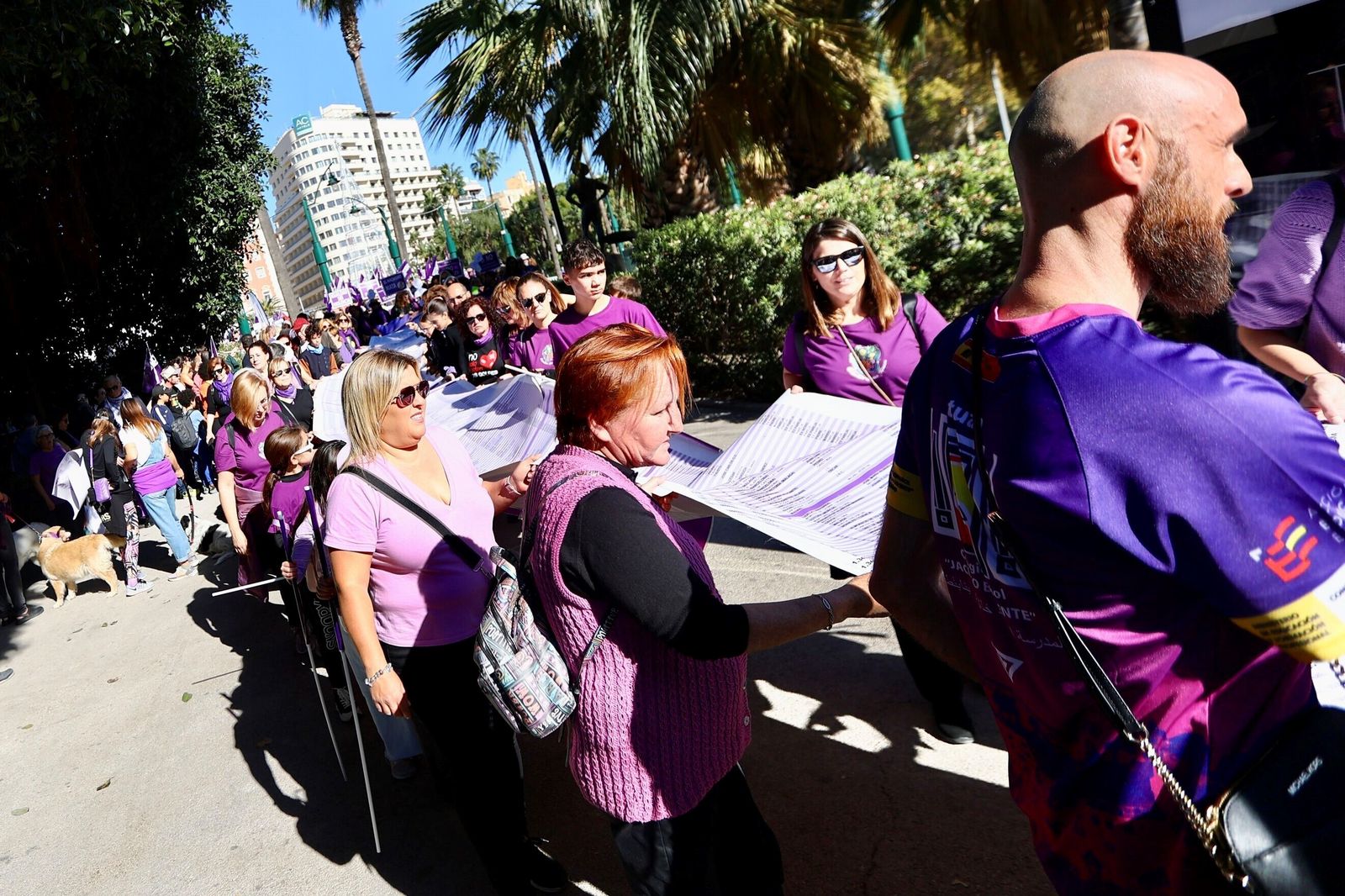 Todas las fotos que deja la manifestación del 25N