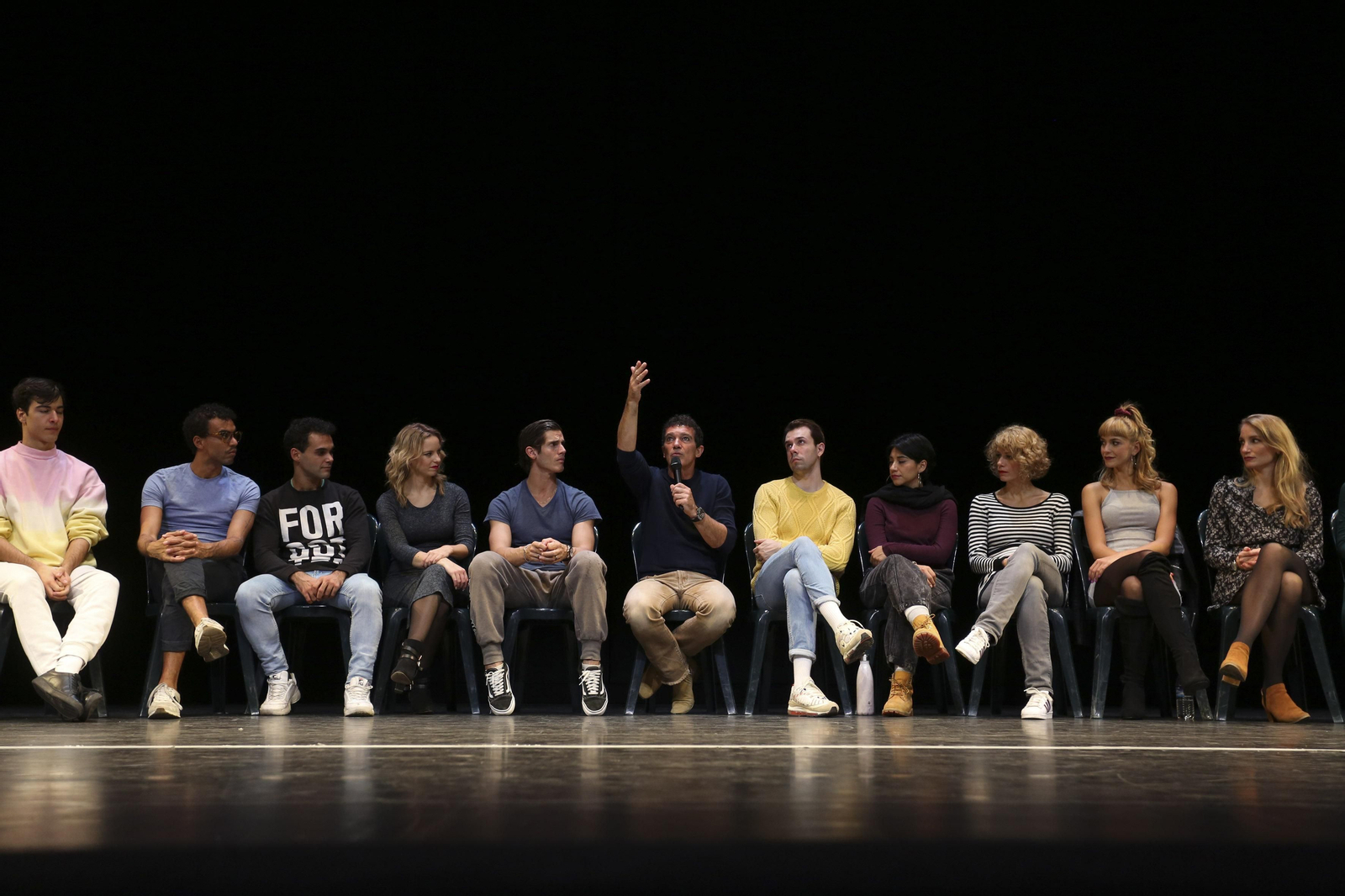 Fotos de la función de 'A Chorus Line' para prensa